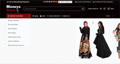 Desktop Screenshot of mazaya-store.com